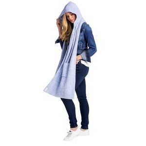 Softies Women's Marshmallow Hooded Cardigan Scarf
